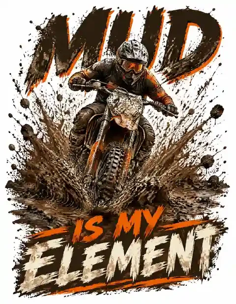 MX51026-006 motocross T-shirt design