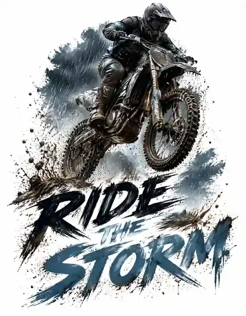 MX51026-021 motocross T-shirt design