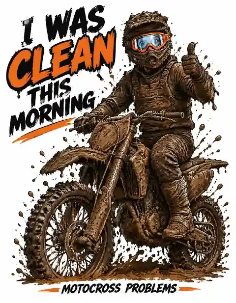MX51026-027 motocross T-shirt design