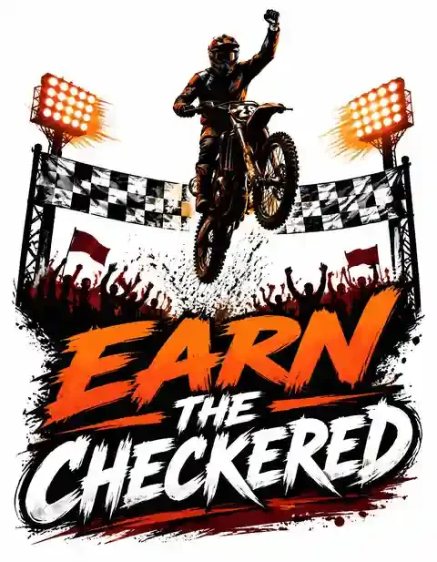 MX51026-032 motocross T-shirt design