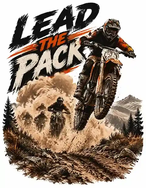MX51026-036 motocross T-shirt design