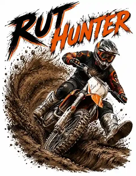 MX51026-046 motocross T-shirt design