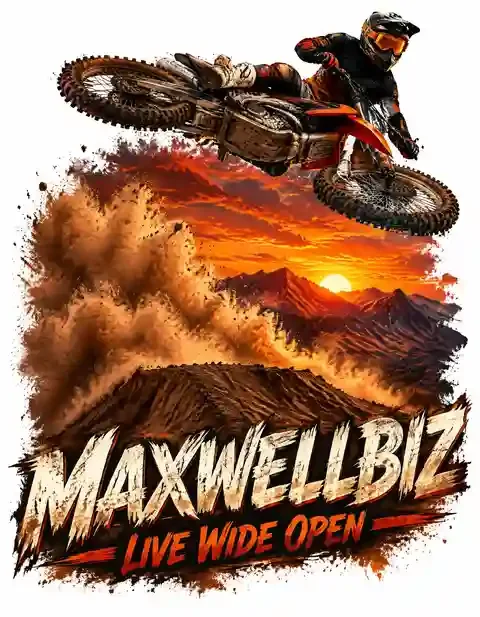 MX51026-050 motocross T-shirt design
