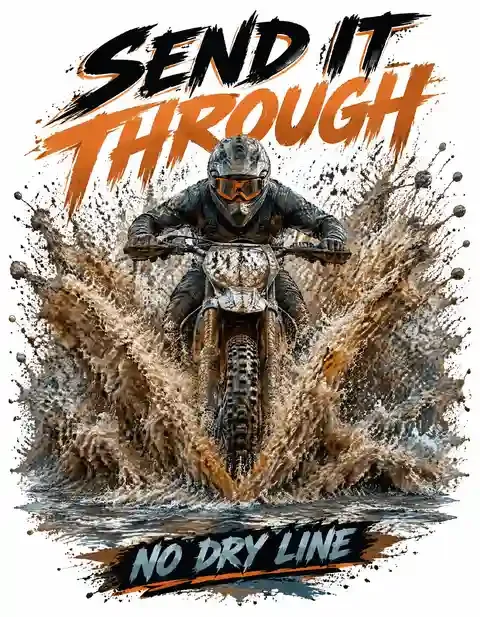 MX51026-064 motocross T-shirt design