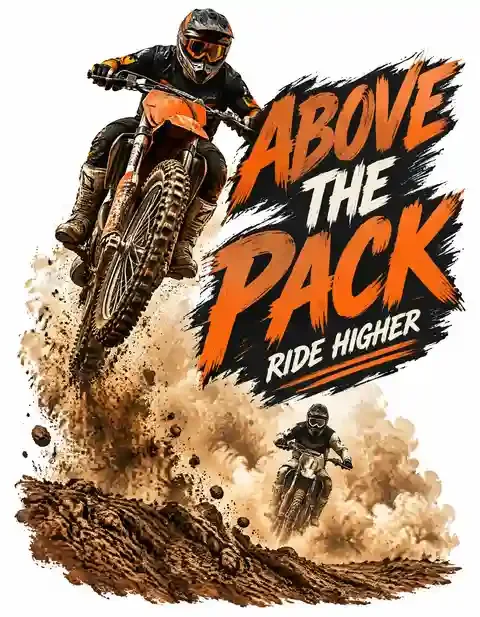 MX51026-069 motocross T-shirt design