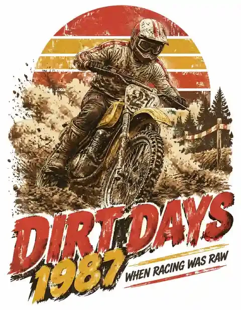 MX51026-070 motocross T-shirt design
