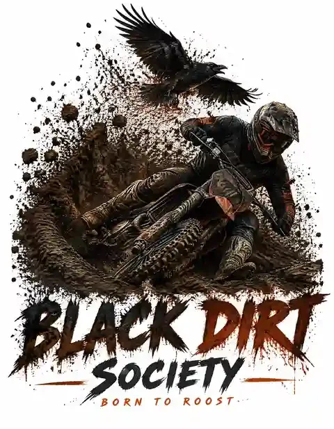 MX51026-077 motocross T-shirt design