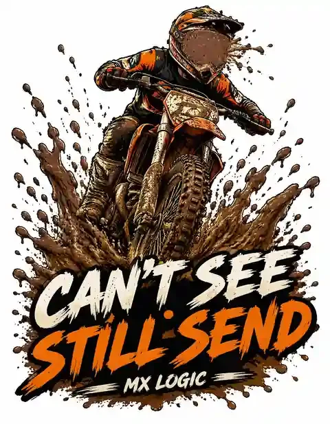 MX51026-089 motocross T-shirt design