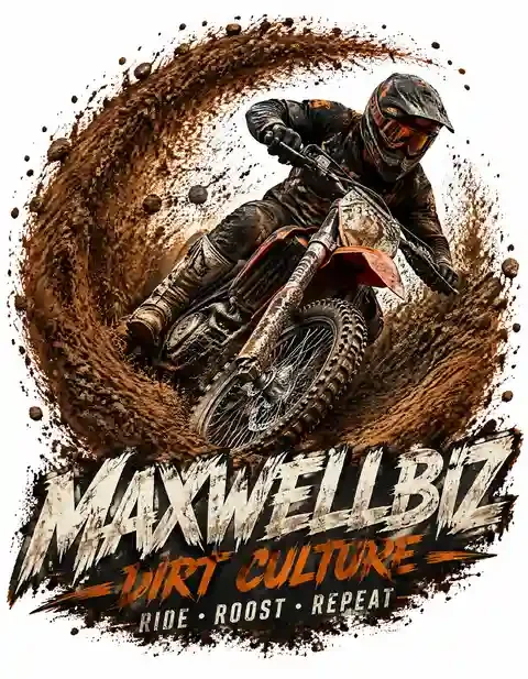 MX51026-095 motocross T-shirt design
